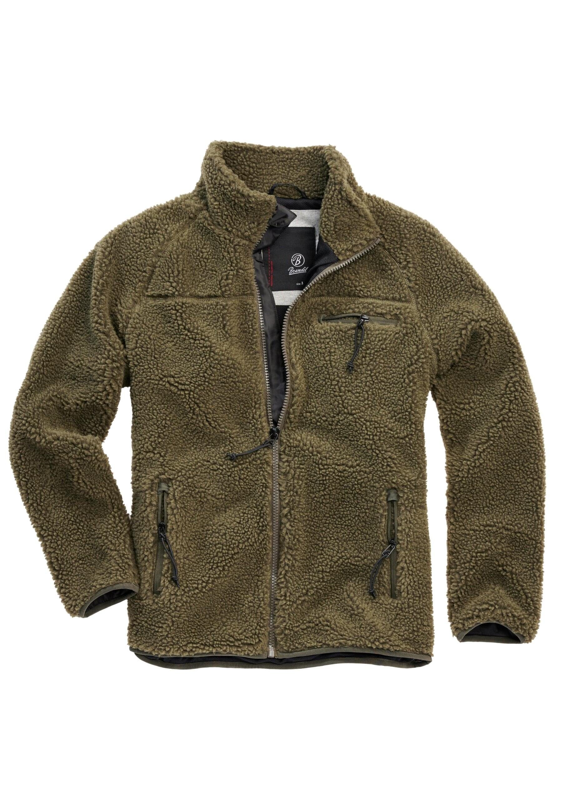 Brandit Allwetterjacke Brandit Herren Teddyfleece Jacket (1-St)