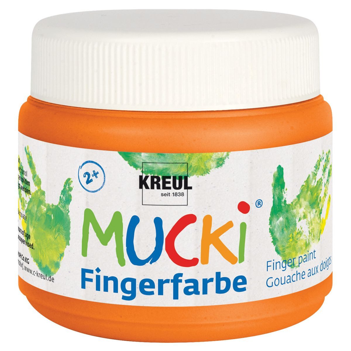 C. KREUL Fingerfarbe KREUL Fingerfarben MUCKi orange 150ml Dose