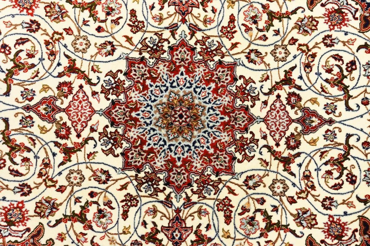 Höhe: 107x169 mm rechteckig, Orientteppich Trading, Isfahan Orientteppich, Nain Seidenkette 6 Handgeknüpfter