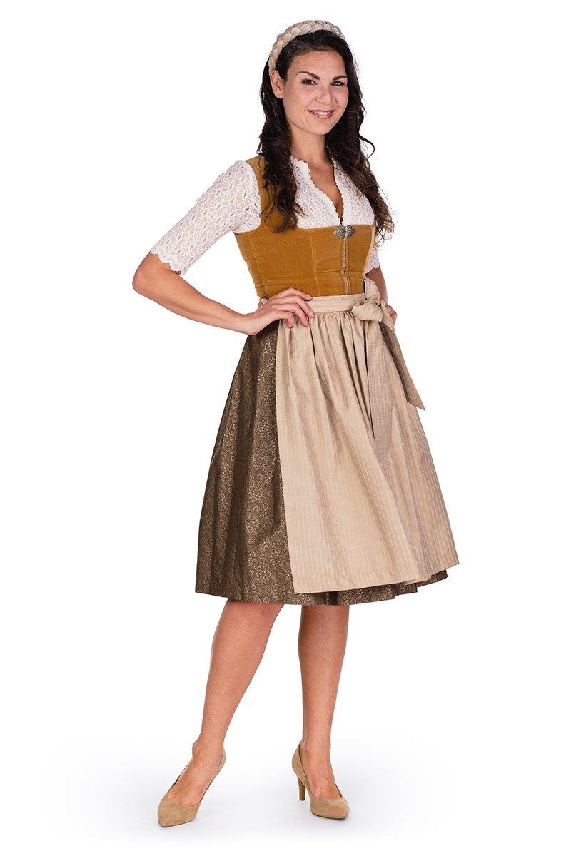 MarJo Dirndlbluse Dirndlbluse - IRMGARD-LINDA - weiß