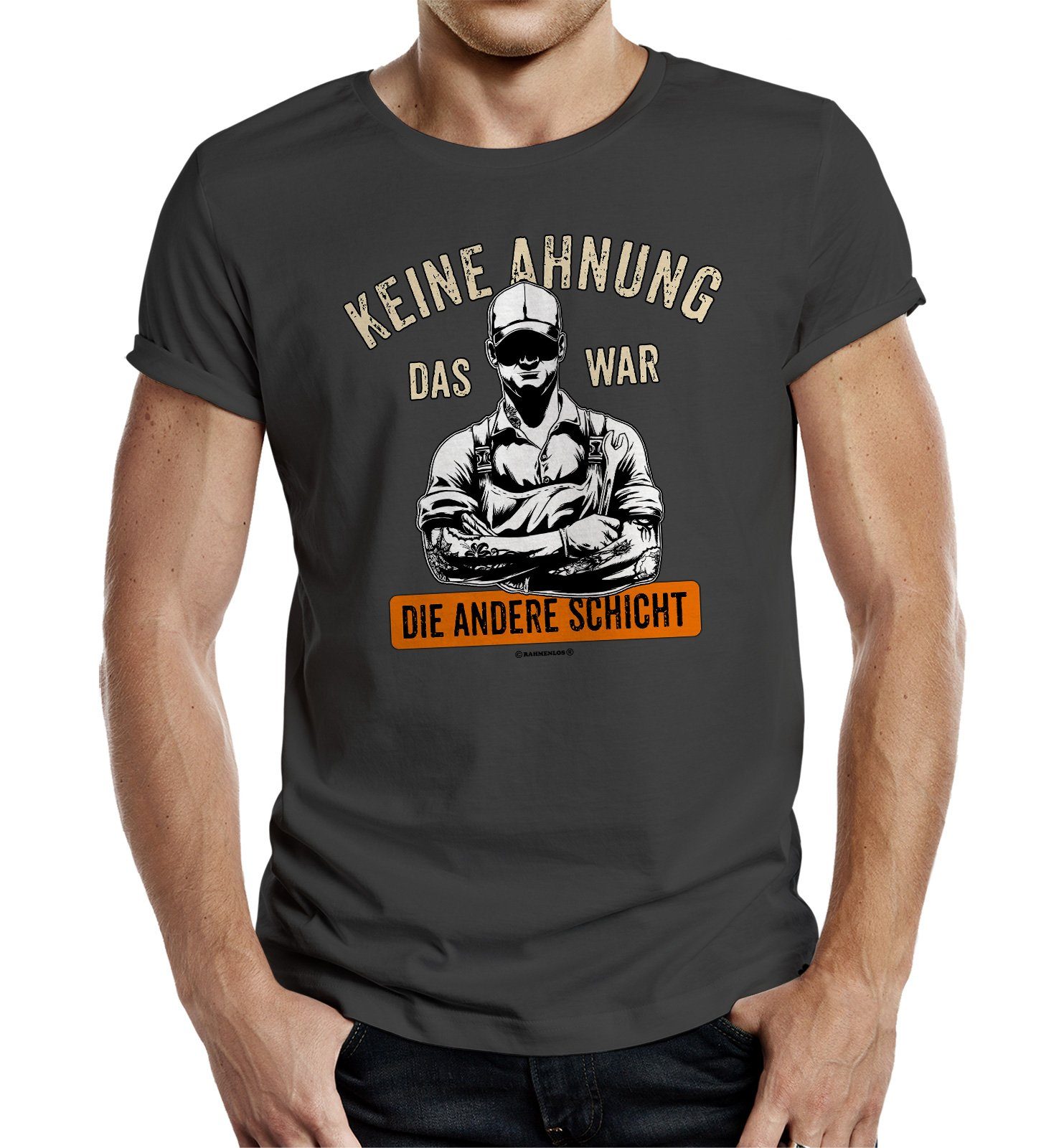 T-Shirt Das Geschenk für Handwerker: Das war die andere Schicht