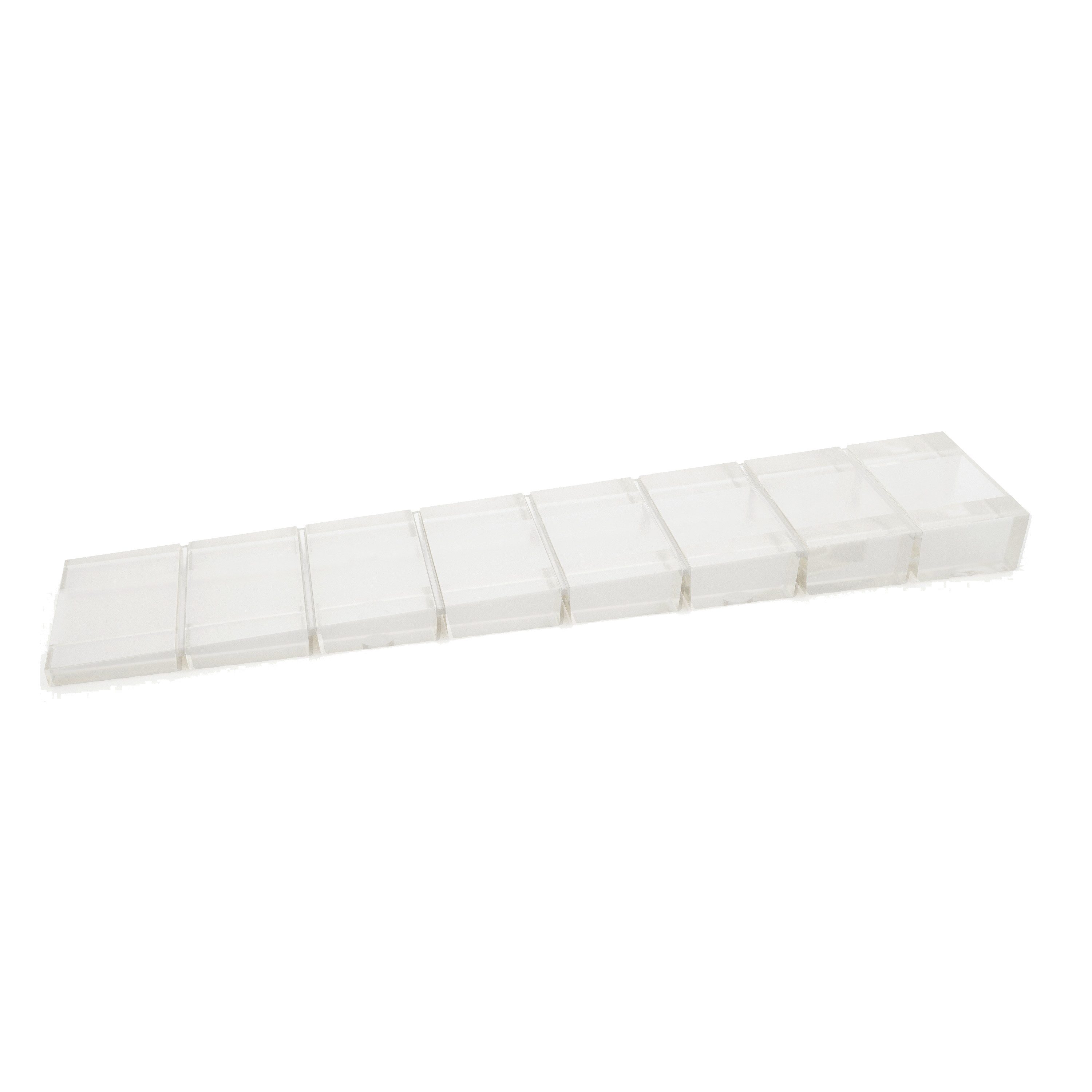 sossai® Montagekeil Unterlegkeil mit Soll-Bruchstelle in Transparent, (10-St)