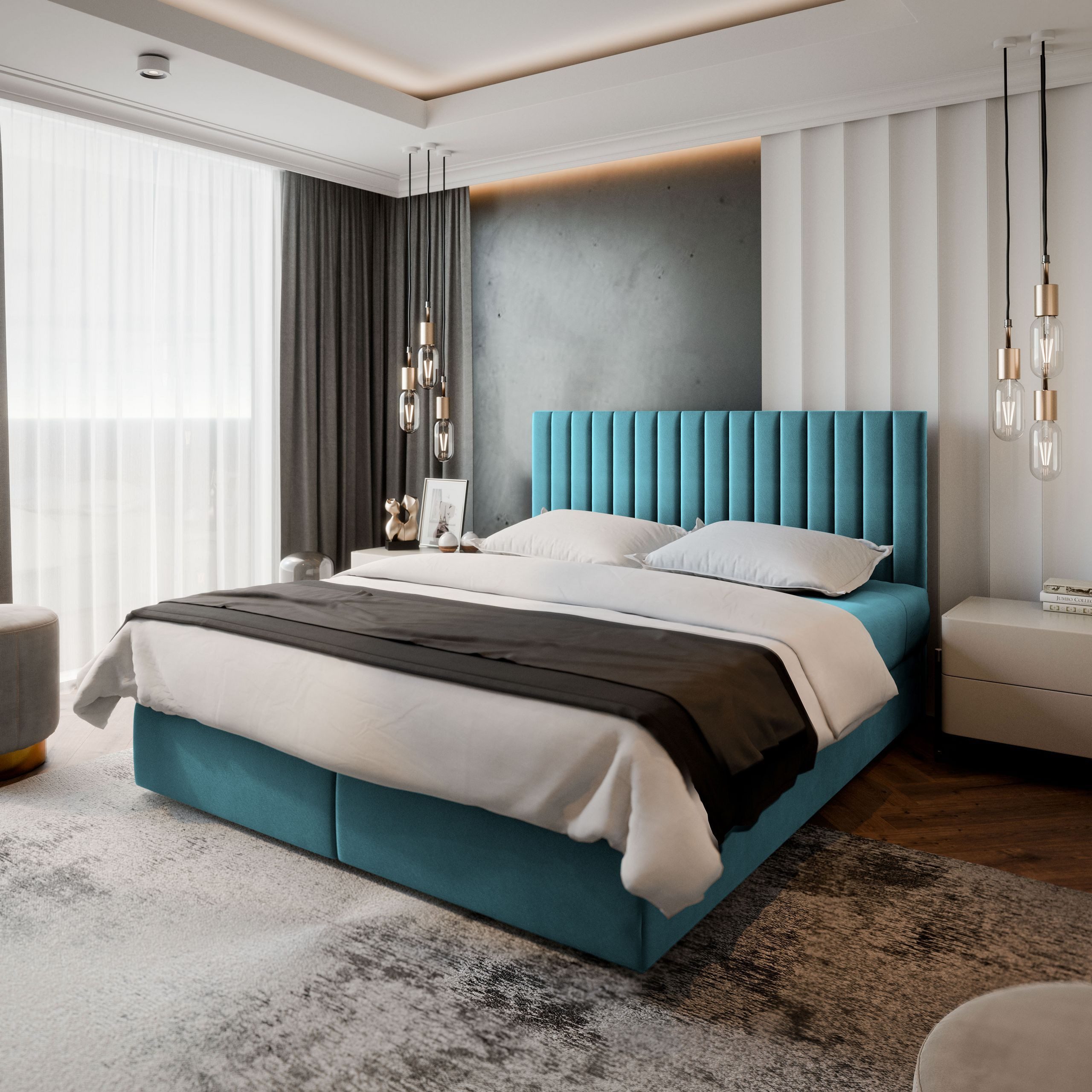 Masseno Boxbett BRESEL 140x200 cm mit günstig online kaufen
