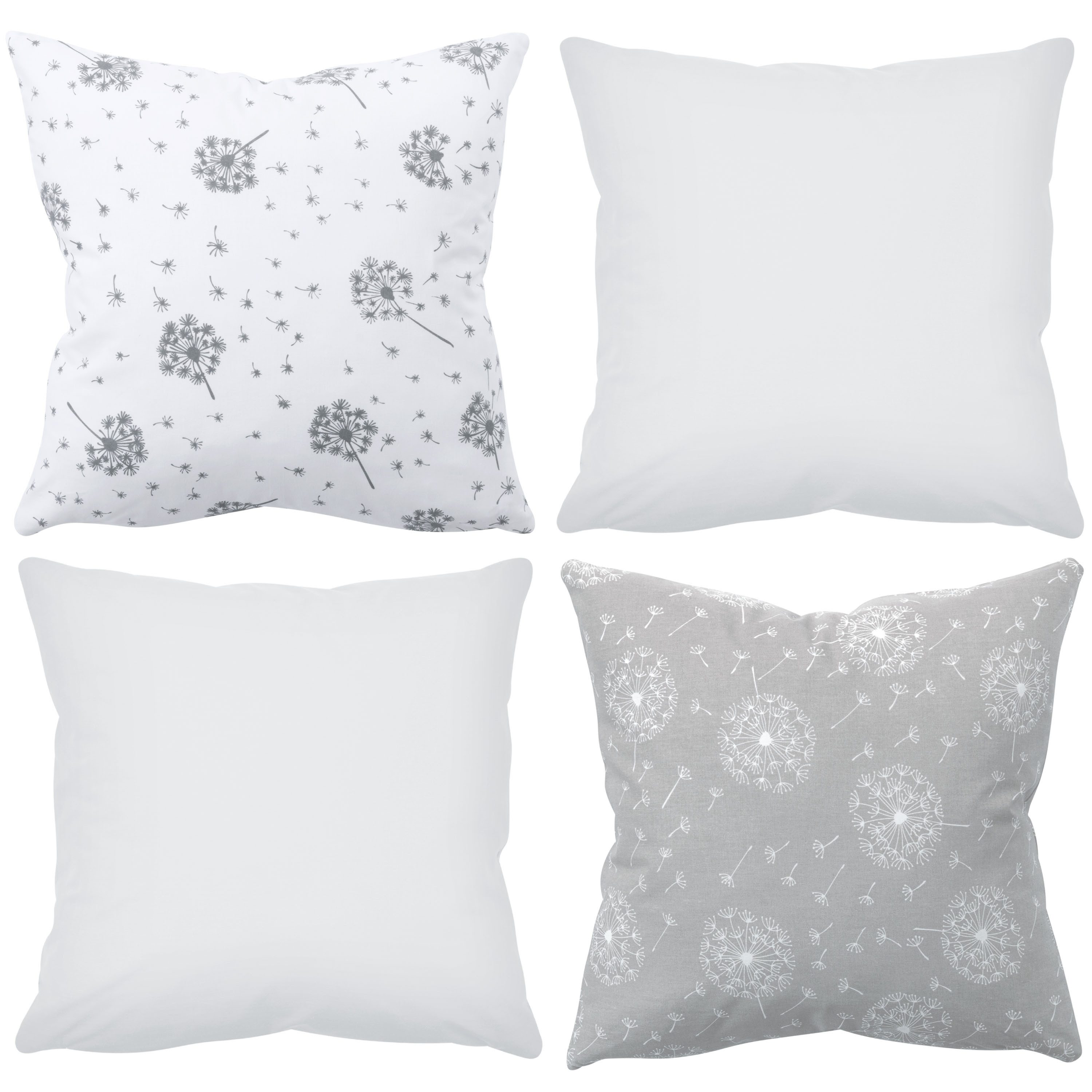 Amilian Декоративные подушки 4er Set - Декоративные подушки mit Füllung - 40x40 cm - Deko Подушки