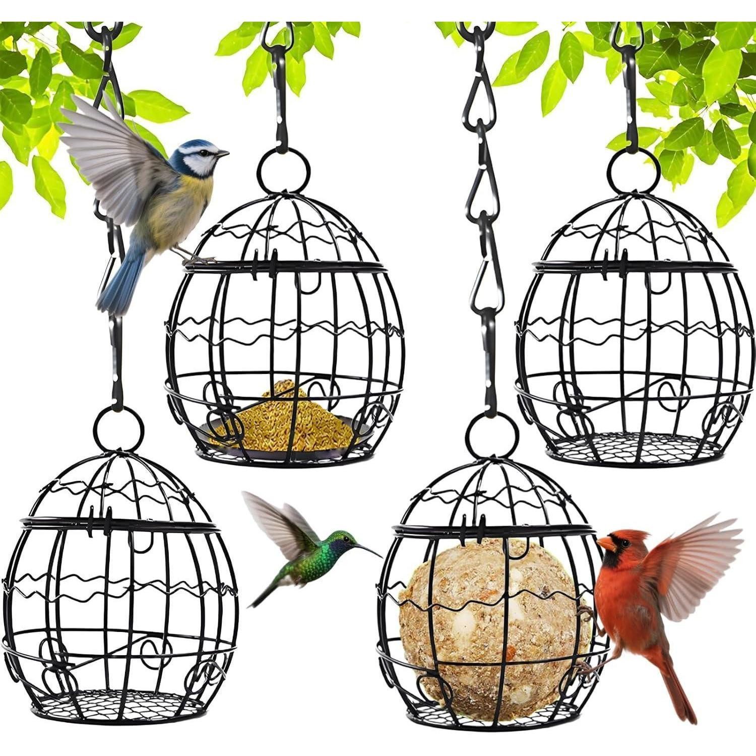 LuxusKollektion Vogelhaus Vogelfutterstation Metall Wildvogel Futterspender günstig online kaufen