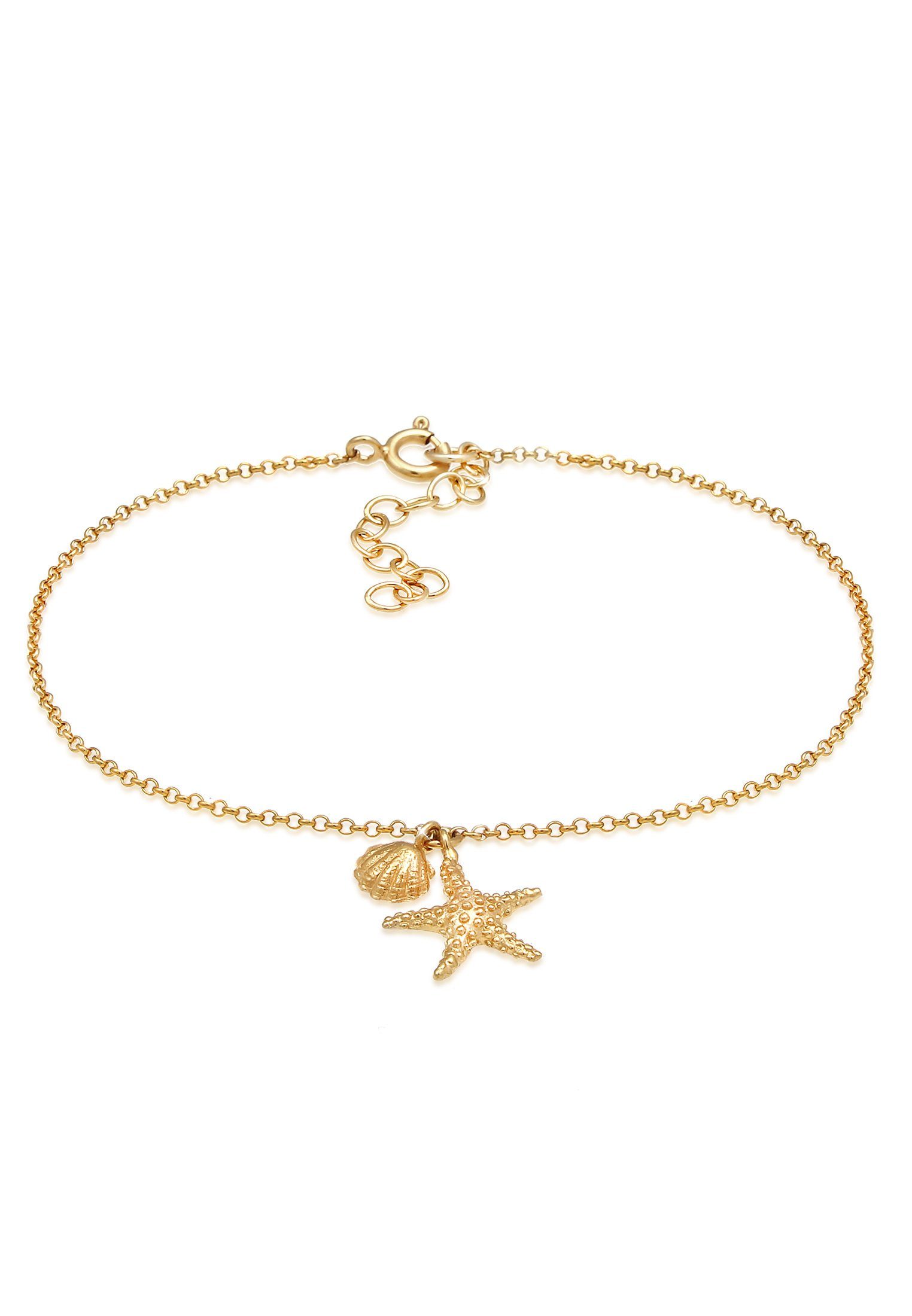 Elli Armband Armkettchen Seestern Muschel 925 günstig online kaufen