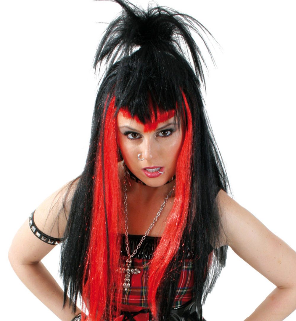 Kostüm-Perücke Vampir Gothic Horror Perücke für Erwachsene Halloween Karneval
