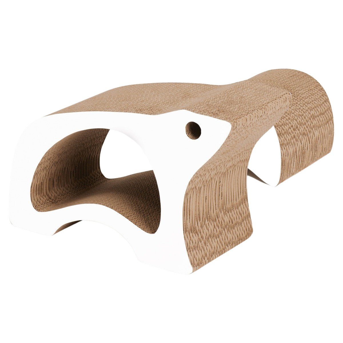 Kratzpappe Kratzpappe Zoo Scratcher Eisbär 2-in-1