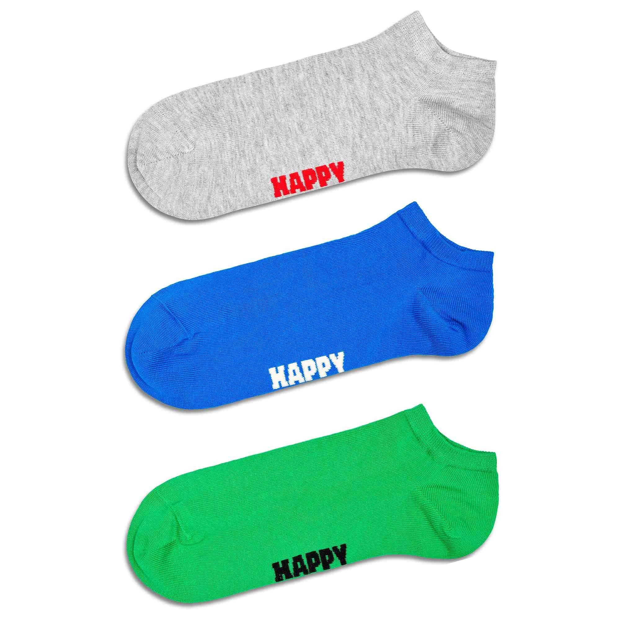 Happy Socks Sneakersocken Unisex Socken 6er Pack Baumwolle (Packung, 6er Pack)