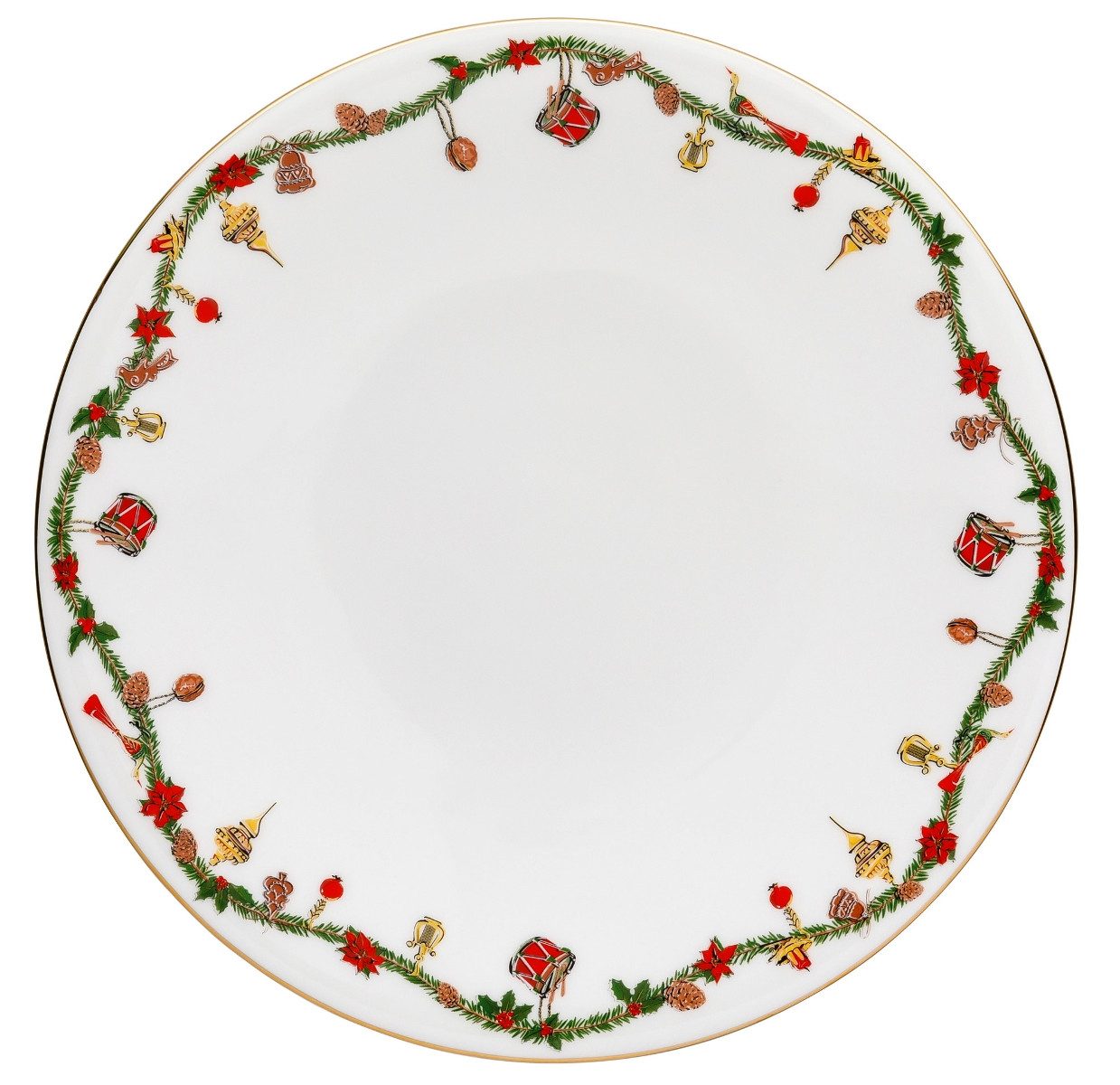 Hutschenreuther Speiseteller Nora Christmas Teller flach 27 cm, Teller Flach