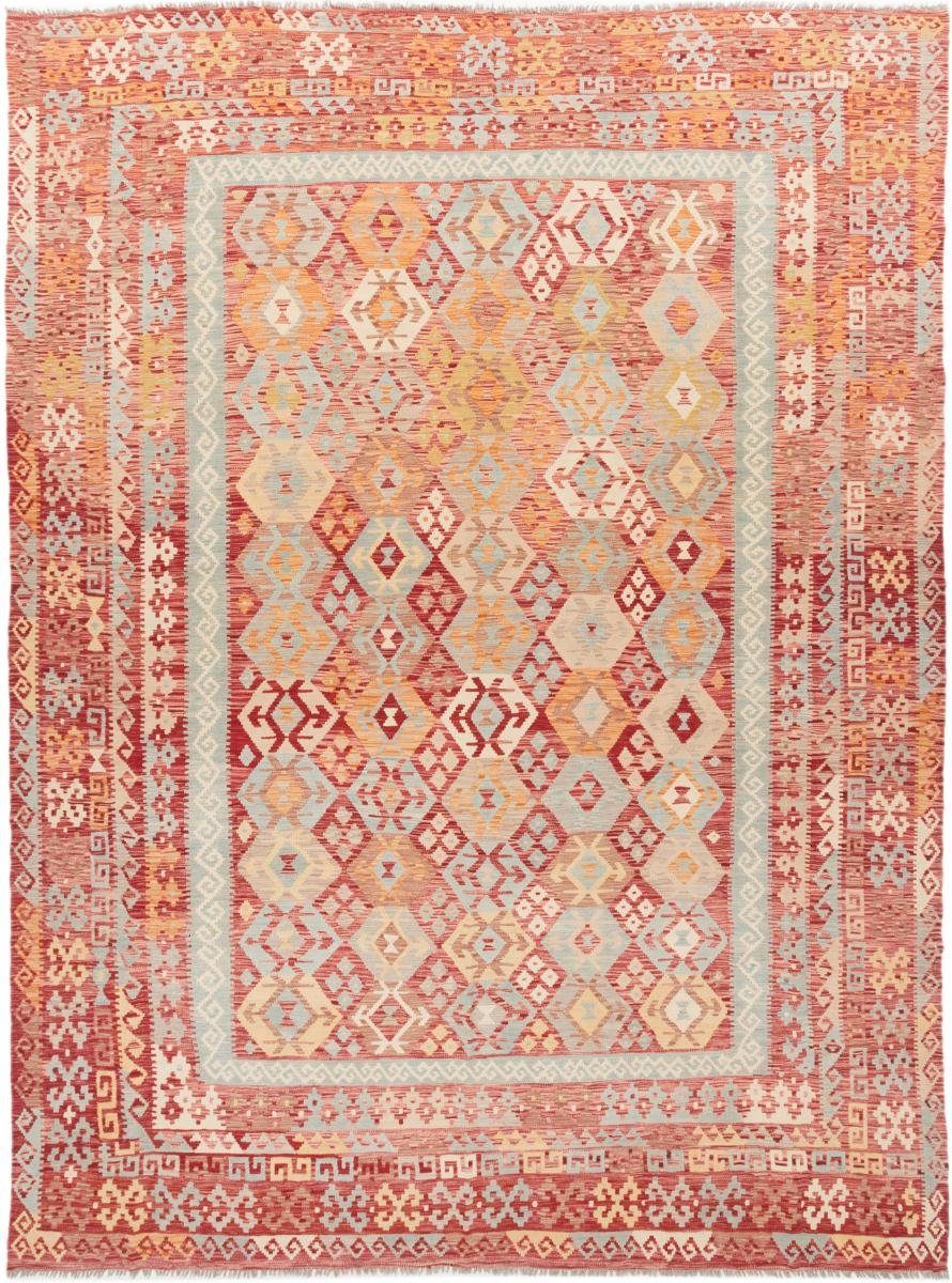 Orientteppich Kelim Afghan 304x403 Handgewebter Orientteppich, Nain Trading, rechteckig, Höhe: 3 mm