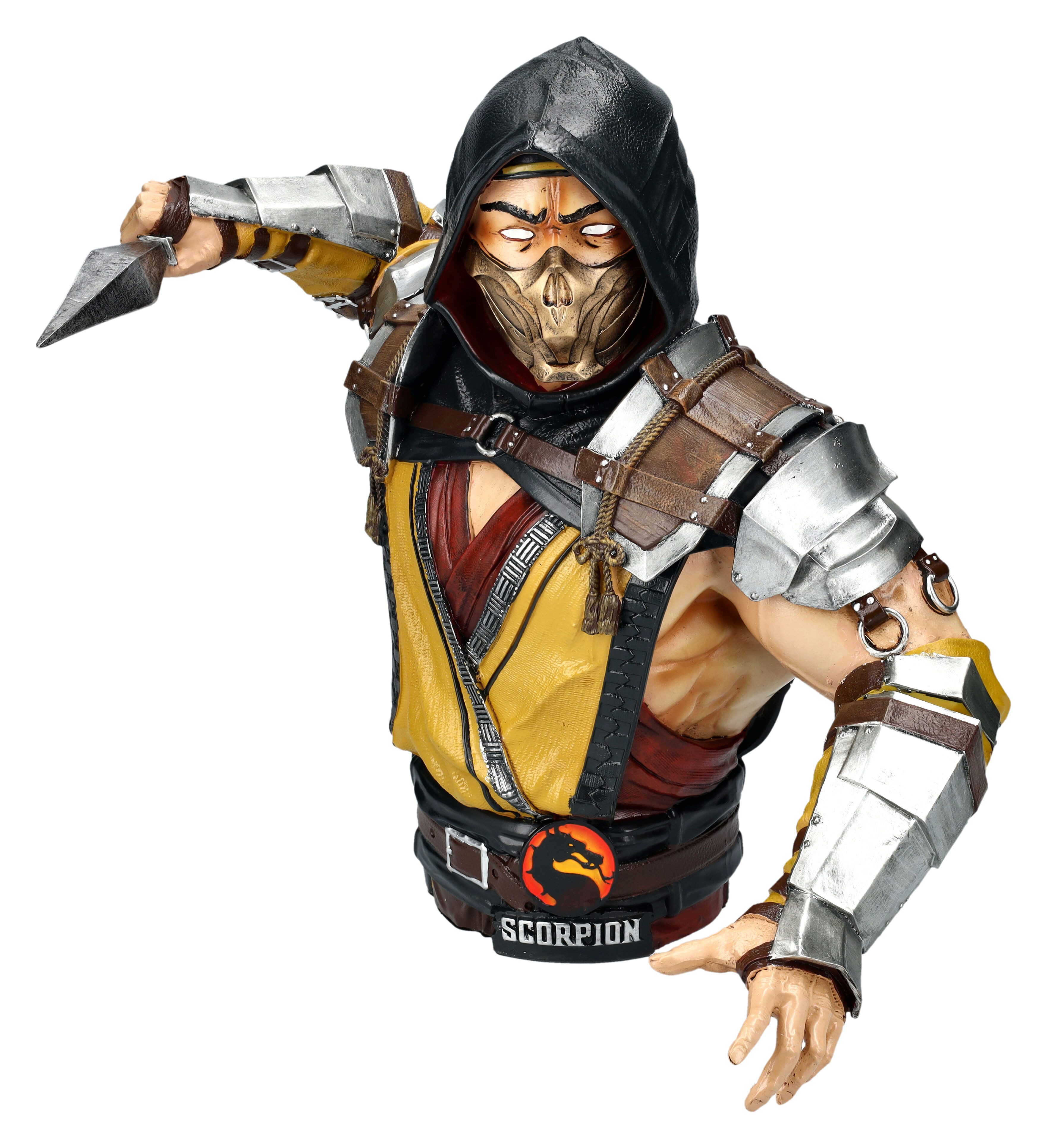 Dekofigur Mortal Kombat Figur - Scorpion Büste - Nemesis Now - Merchandise Figur