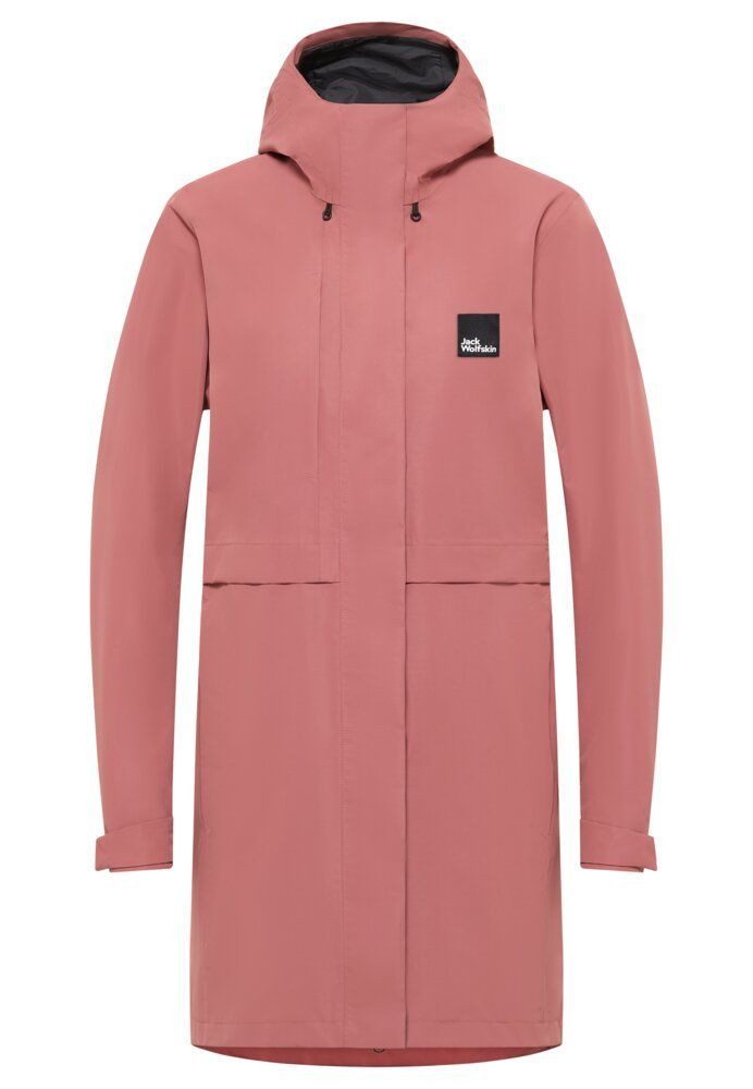 Jack Wolfskin Regenmantel Regenmantel TERRAVIEW 2L COAT
