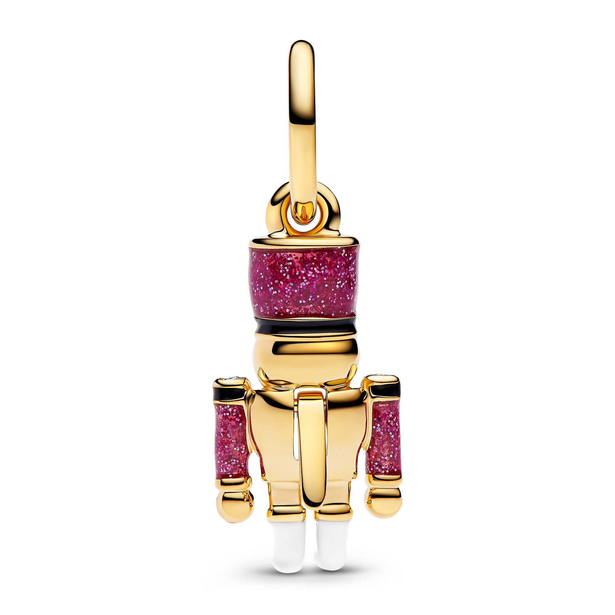 Pandora Kettenanhänger Charm-Beweglicher Nussknacker Goldfarben günstig online kaufen