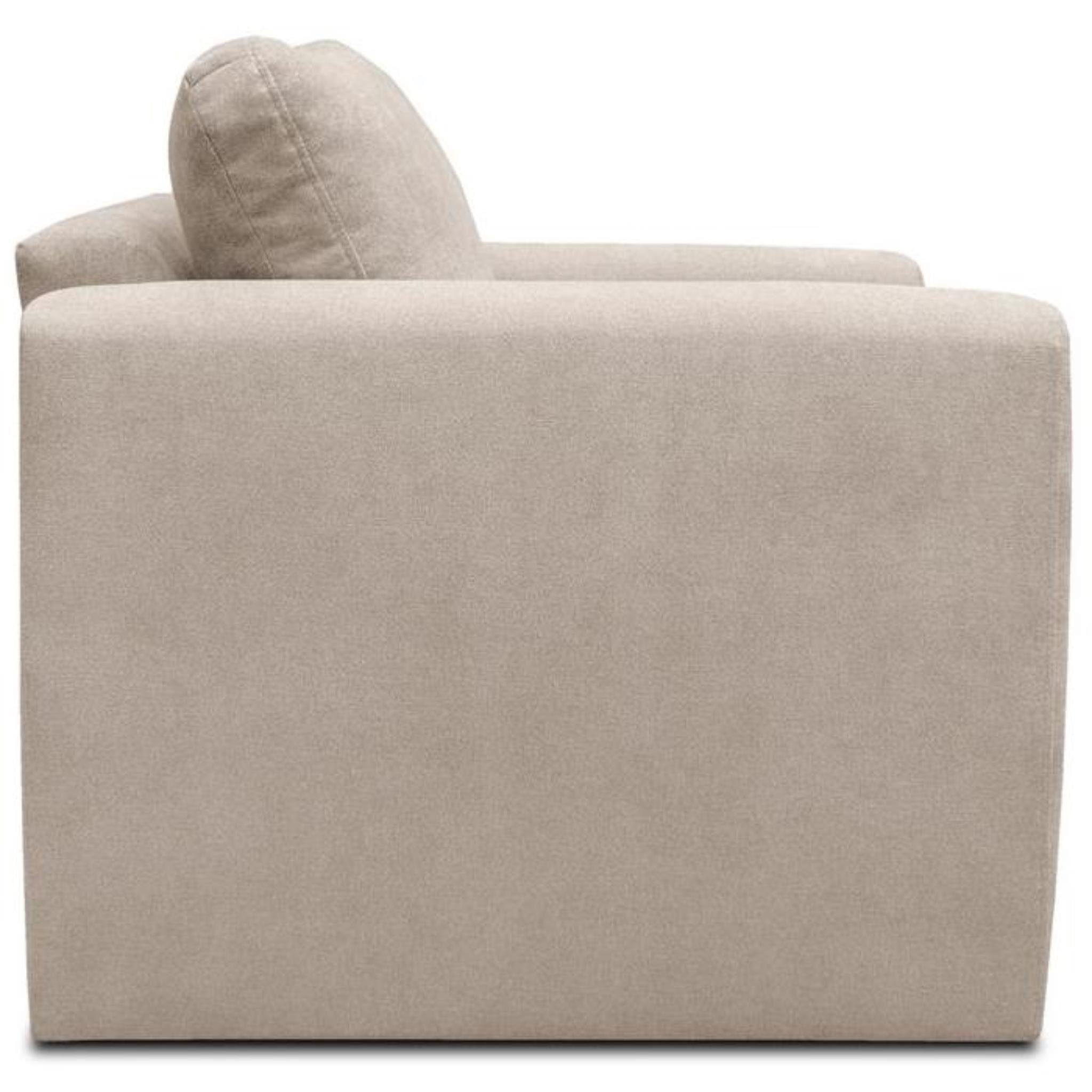 Relaxsessel Sofa, 03) 1-Sitzer Schlaffunktion, (Modern Beautysofa Cappucino (alfa Polstersessel Bettkasten, Kamel mit Wohnzimmersessel),