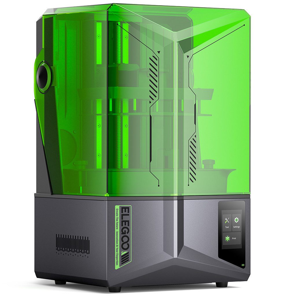 ELEGOO 3D-Drucker Elegoo Saturn 4, Präziser 3D-Drucker, Metall/Acryl, stabil, effizient