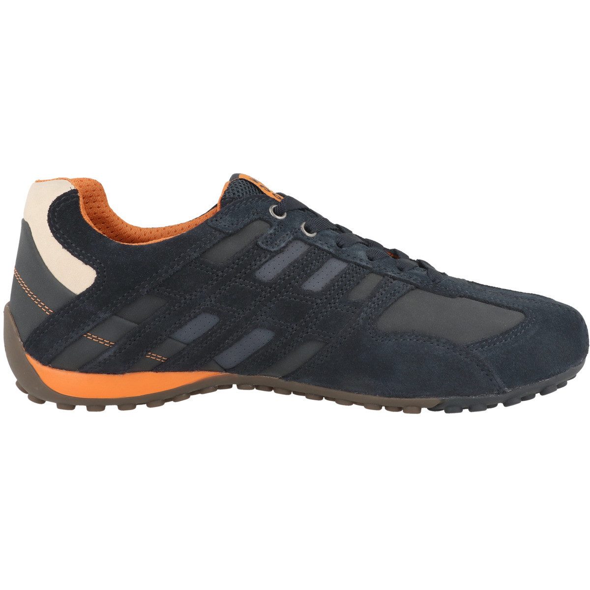 Geox U Snake K Herren Sneaker Turnschuhe, Sportschuhe, Freizeitschuhe, Halbschuhe, Schnürschuhe