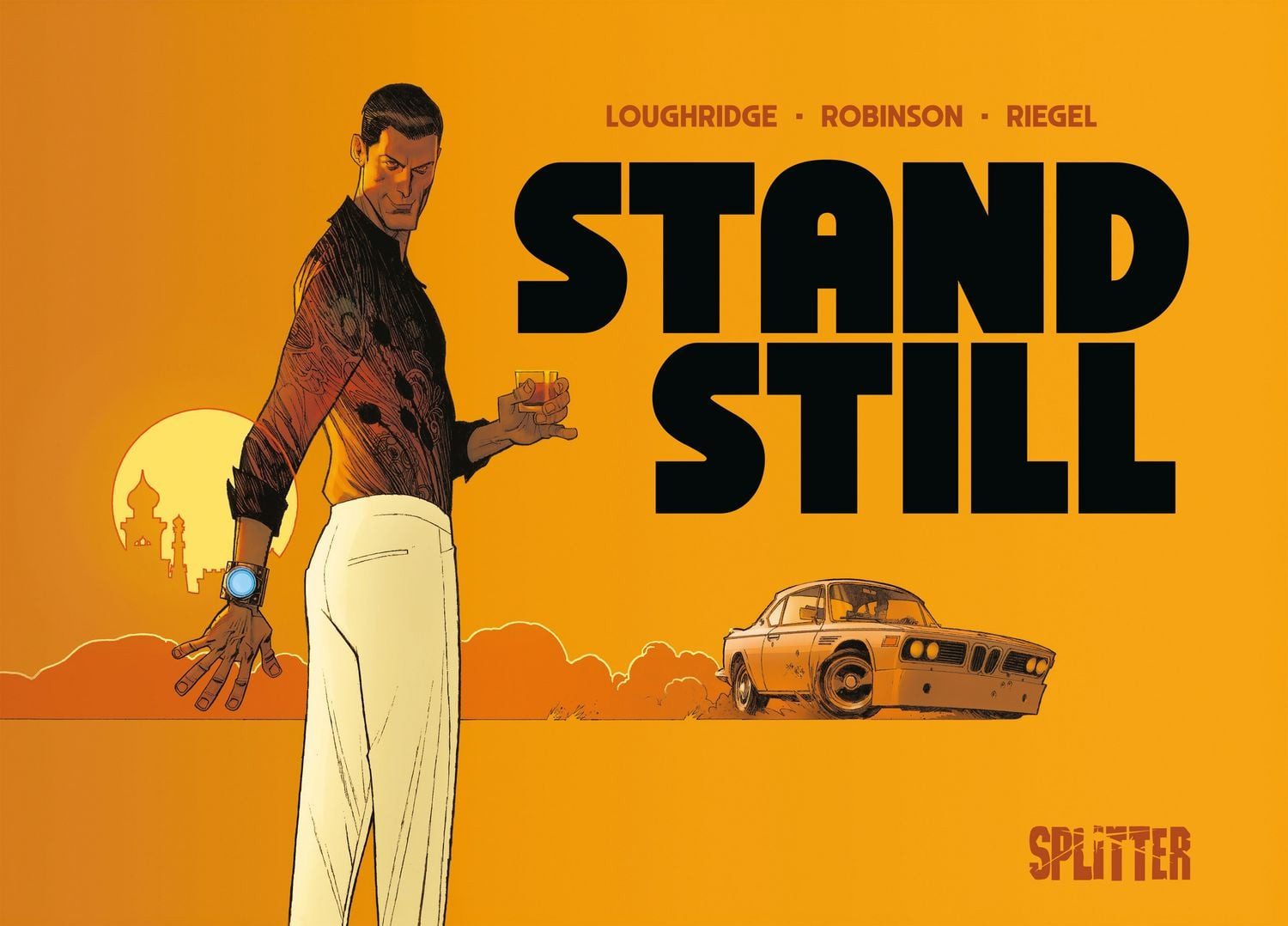 Comic Standstill Lee Loughridge