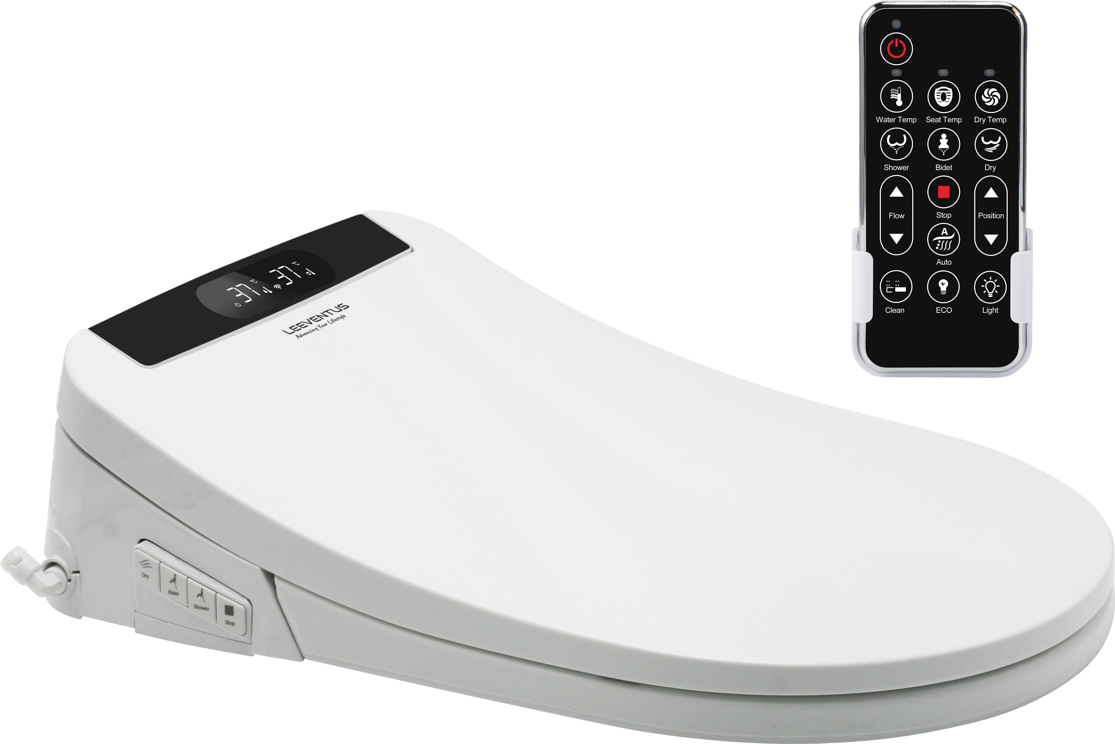 LEEVENTUS Dusch-WC LEEVENTUS - L-MSC403-R Smart Bidet – tanklos mit Durchla günstig online kaufen