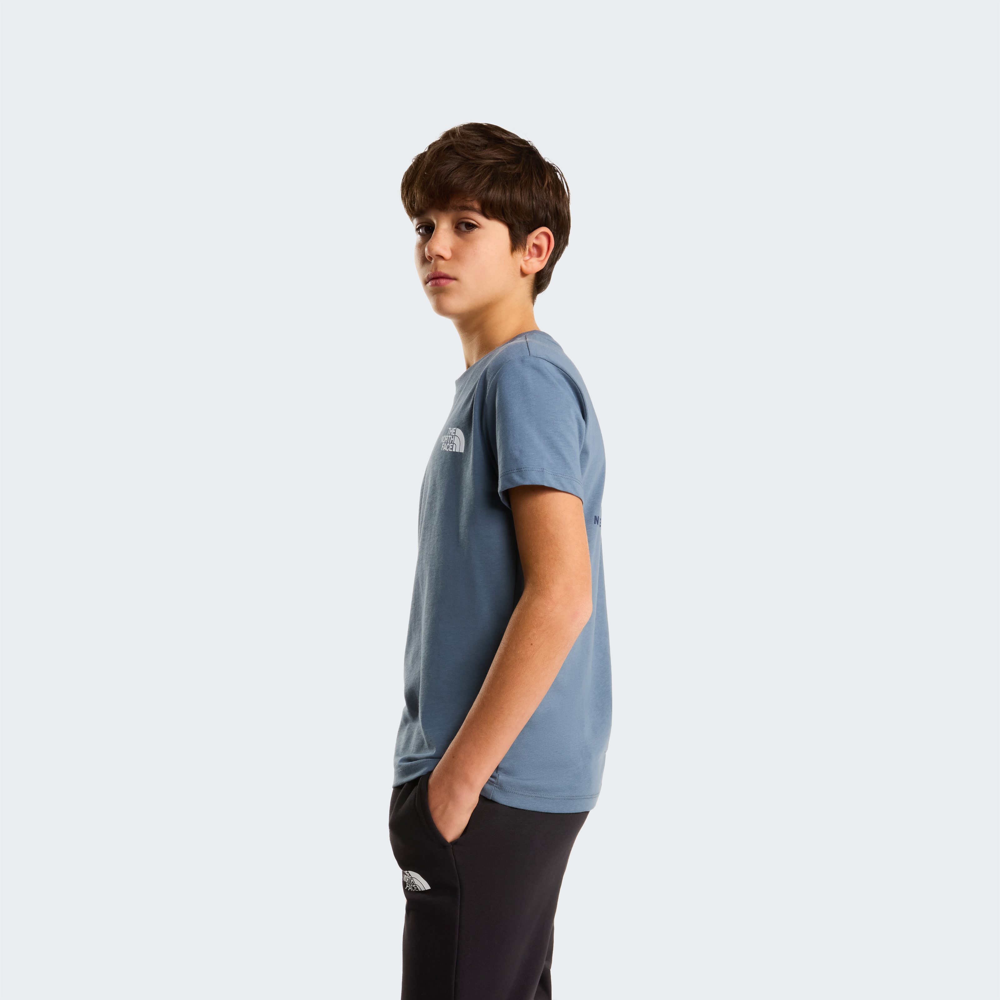 The North Face T-Shirt TEEN BOX NSE REGULAR SS TEE für Jugendliche, sportlicher Stil, Kurzarm, Rundhalsausschnitt