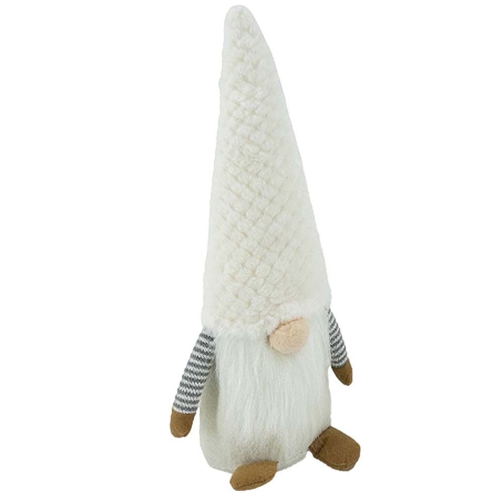 NOOR LIVING Wichtel Zauberhafter Weihnachtswichtel Dekowichtel (Höhe: 40 cm, Winterwichtel), mit superweicher Wichtelmütze