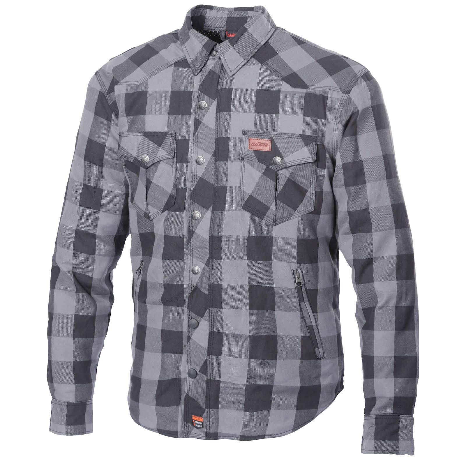 Büse Motorradjacke Büse Fairbanks Textilhemd Grau günstig online kaufen