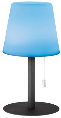 easy! BY FHL LED Außen-Tischleuchte Garden, Dimmfunktion, LED fest integriert, Warmweiß, kann auch über das mitgelieferte USB Kabel geladen werden