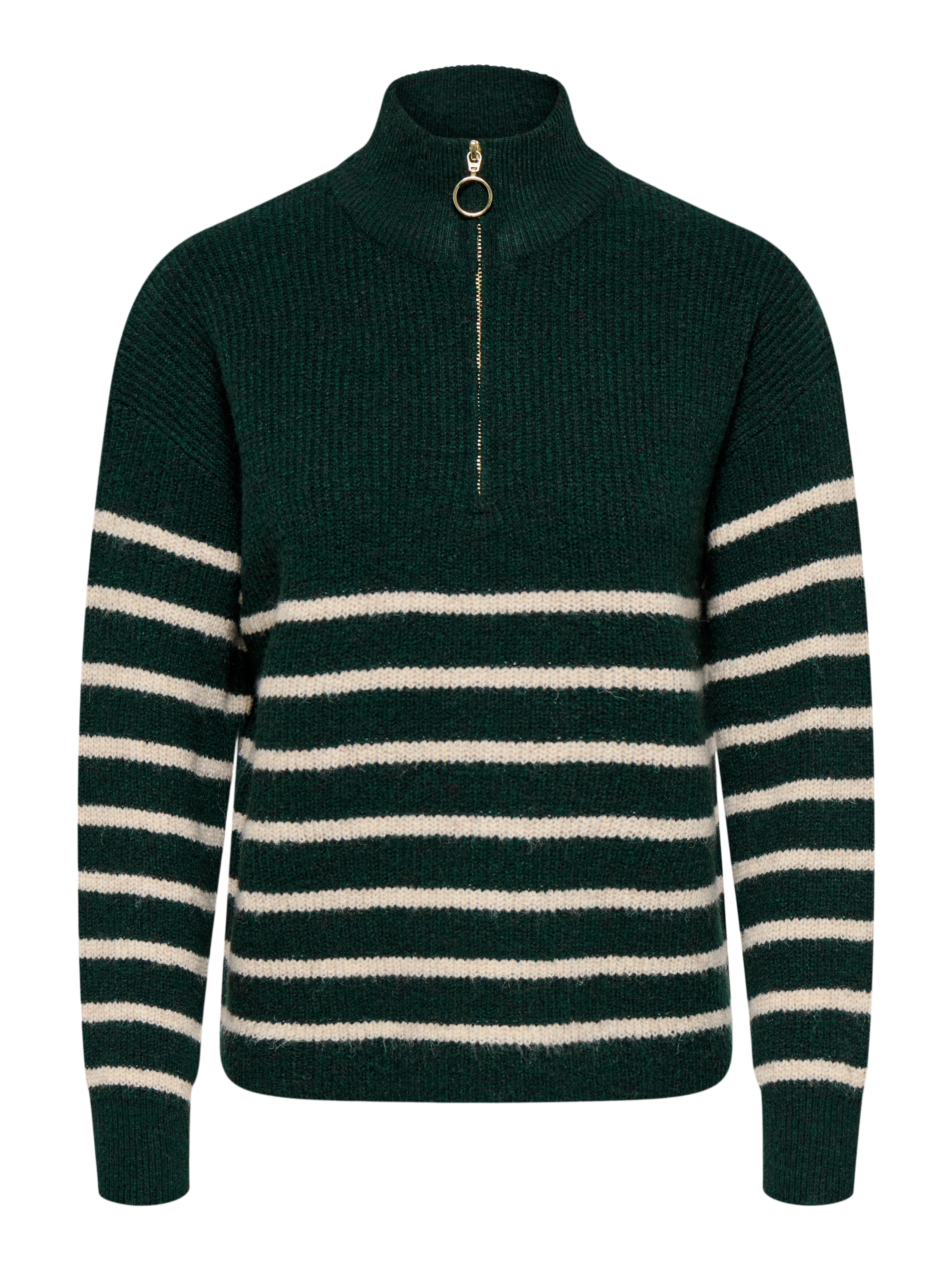 ONLY Strickpullover ONLTOKYO L/S ZIP PULLOVER KNT NOOS