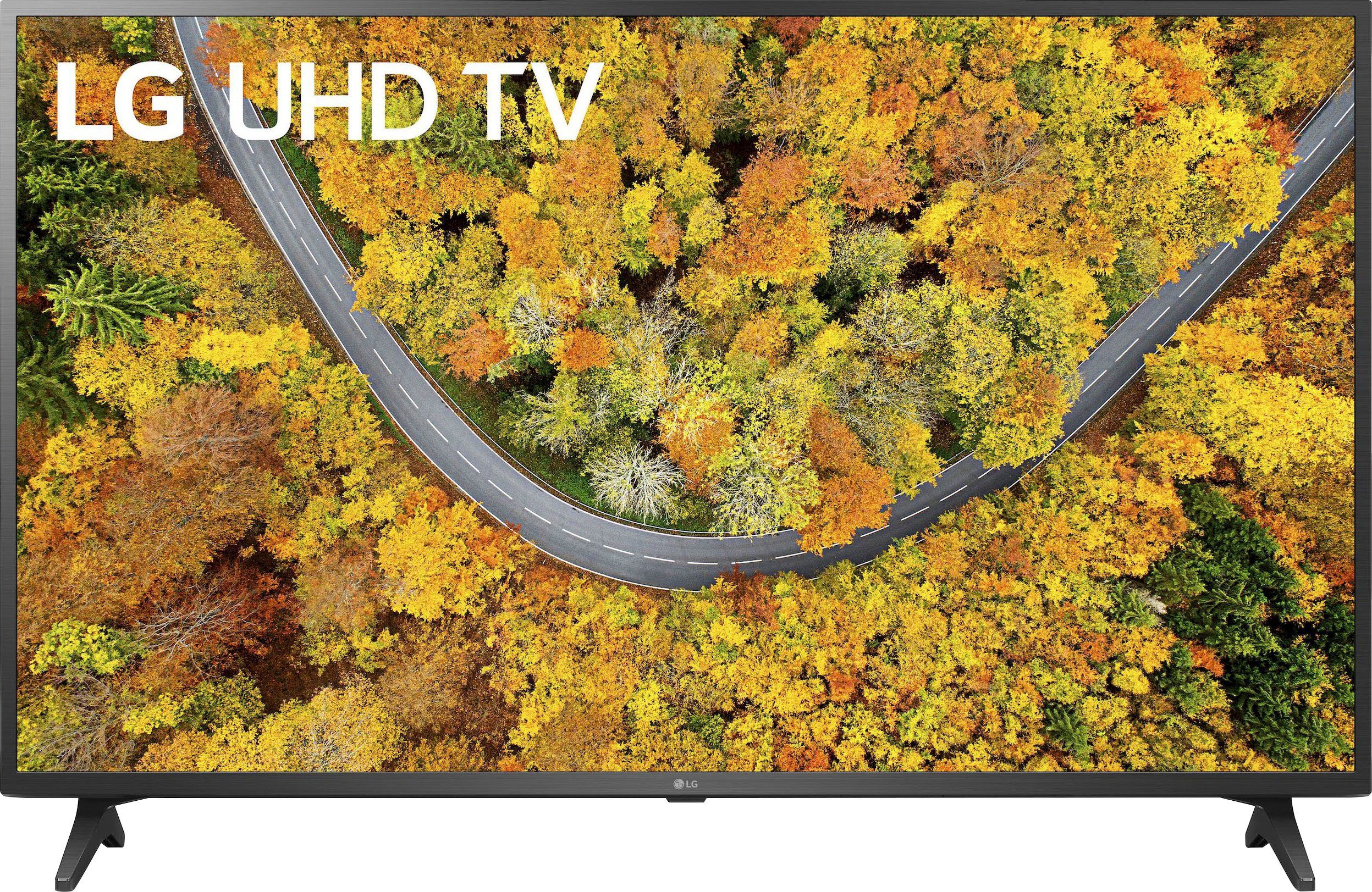 Local Zoll, Smart-TV, LCD-LED LG Ultra cm/50 Fernseher LG HD, 50UP75009LF Contrast,HDR10 Pro) 4K (126