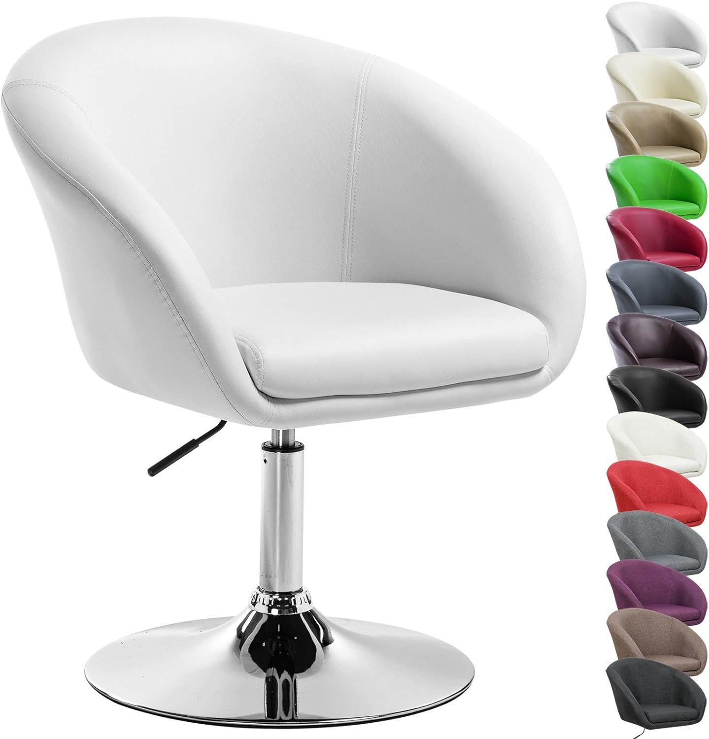 Woltu Barhocker (1 St), Barsessel Höhenverstellung mit Armlehne und Rückleh günstig online kaufen