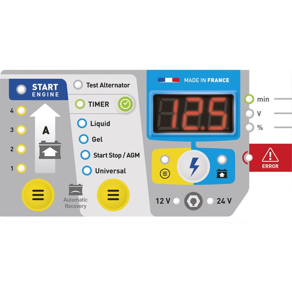GYS GYS STARTIUM 680E 026490 Automatikladegerät, Schnellstartsystem 12 V, Autobatterie-Ladegerät