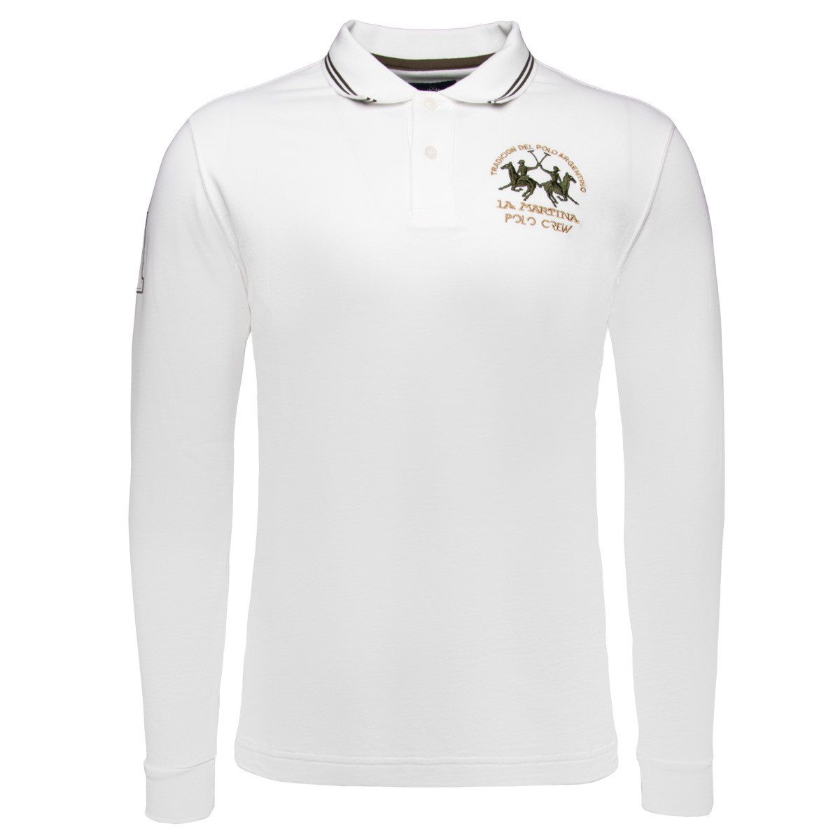 La Martina Langarm-Poloshirt XMP307 Herren Langarmshirt, Shirt, Poloshirt, günstig online kaufen