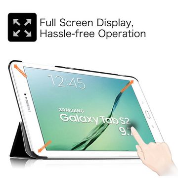 Fintie Tablet-Hülle Hülle für Samsung Galaxy Tab S2 9.7 T810N / T815N / T813N / T819N 24,6 cm (9,7 Zoll), Ultra Schlank Ständer Cover Schutzhülle mit Auto Schlaf/Wach Funktion