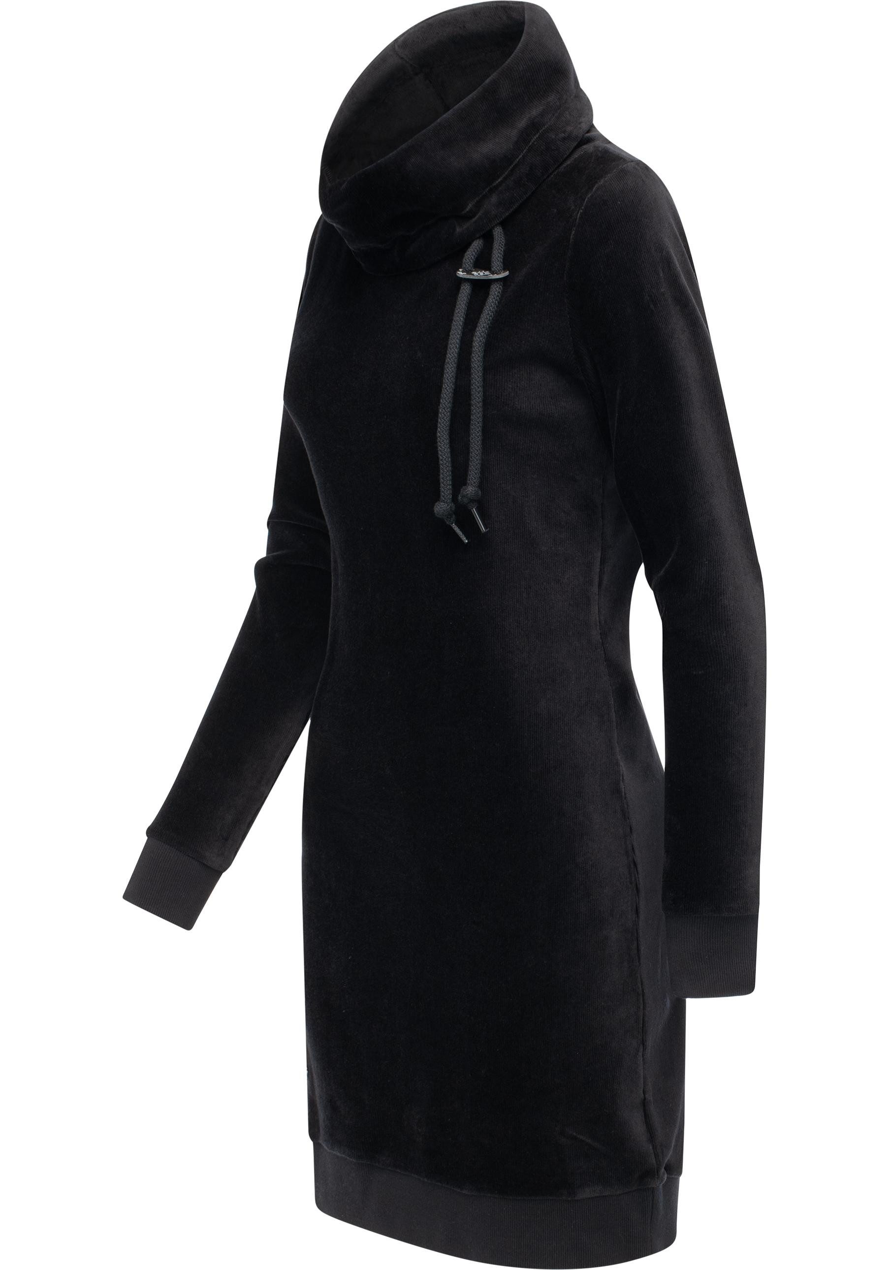 Ragwear Sweatkleid Chloe Velvet stylisches Langarmkleid günstig online kaufen