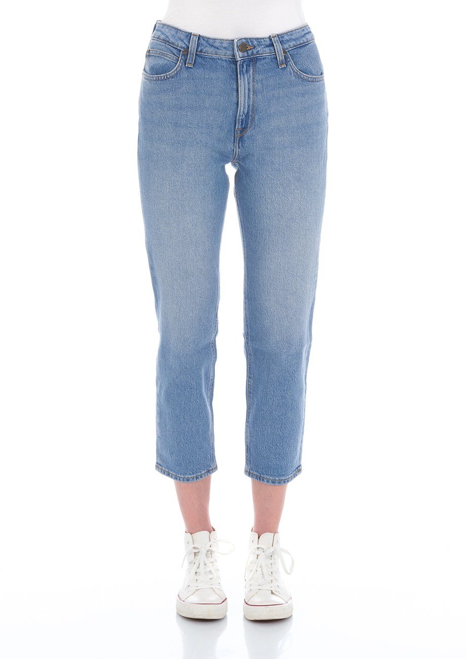 Lee® Straight-Jeans CAROL Jeans Hose mit Stretch