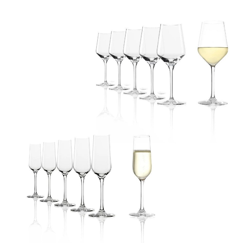 Weinglas Stölzle Lausitz Revolution Weißweinkelch/Champagnerkelch Set 12 tlg.