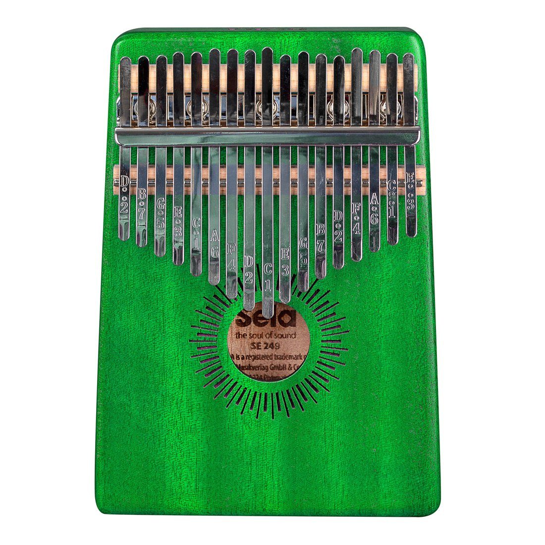 Sela Kalimba Sela SE248 Kalimba Grün, 1-St.