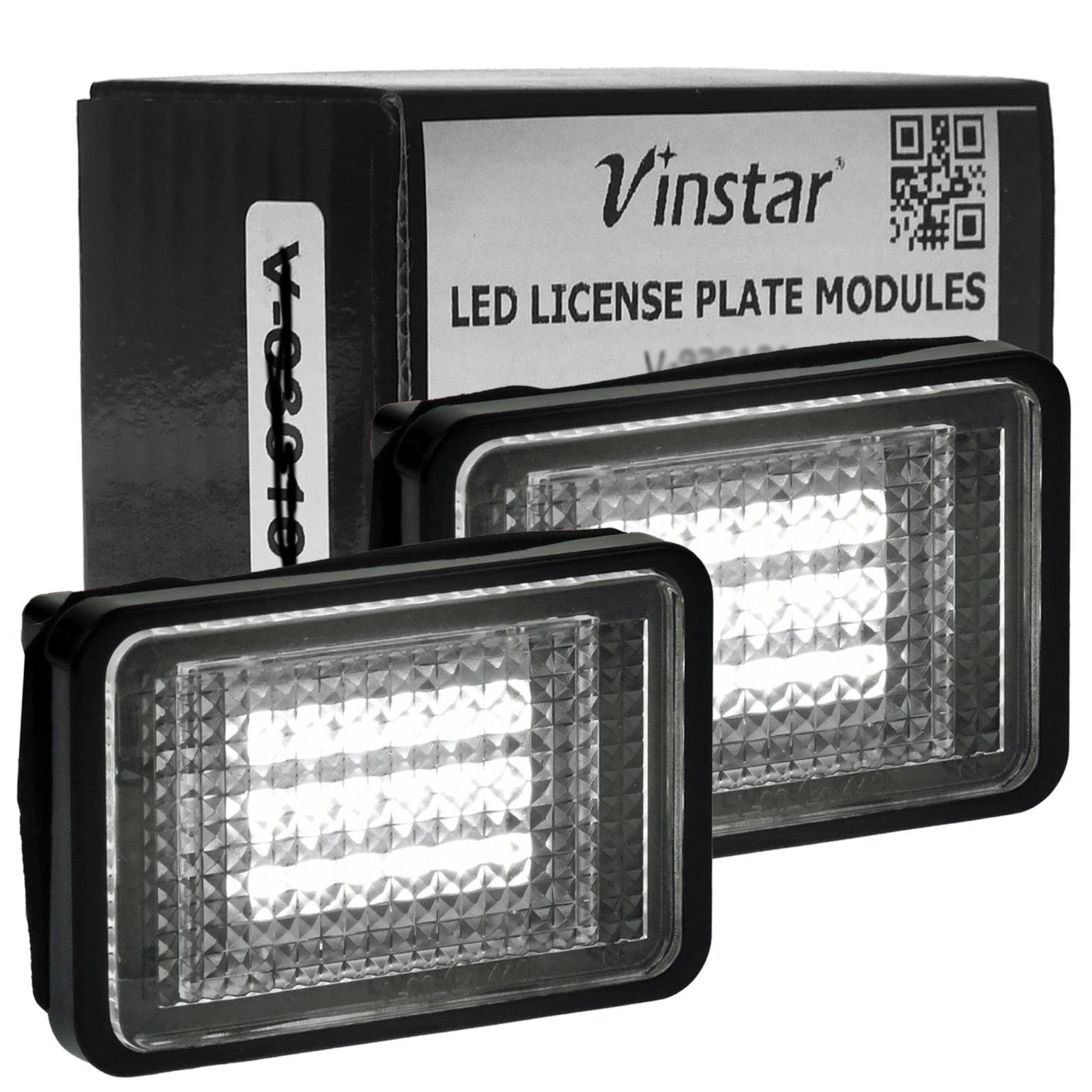 Vinstar X204 für Mercedes-Benz, GLK kompatibel KFZ-Ersatzleuchte E-geprüft 2007-2013 Mercedes-Benz LED mit: Kennzeichenbeleuchtung