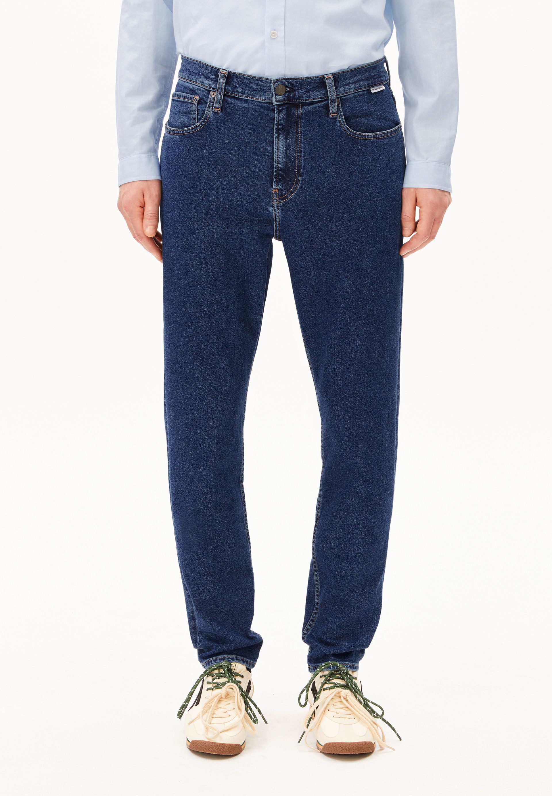 Armedangels Tapered-fit-Jeans AARJO TARPA (Comfort-Stretch, Regular Fit) Mid waist