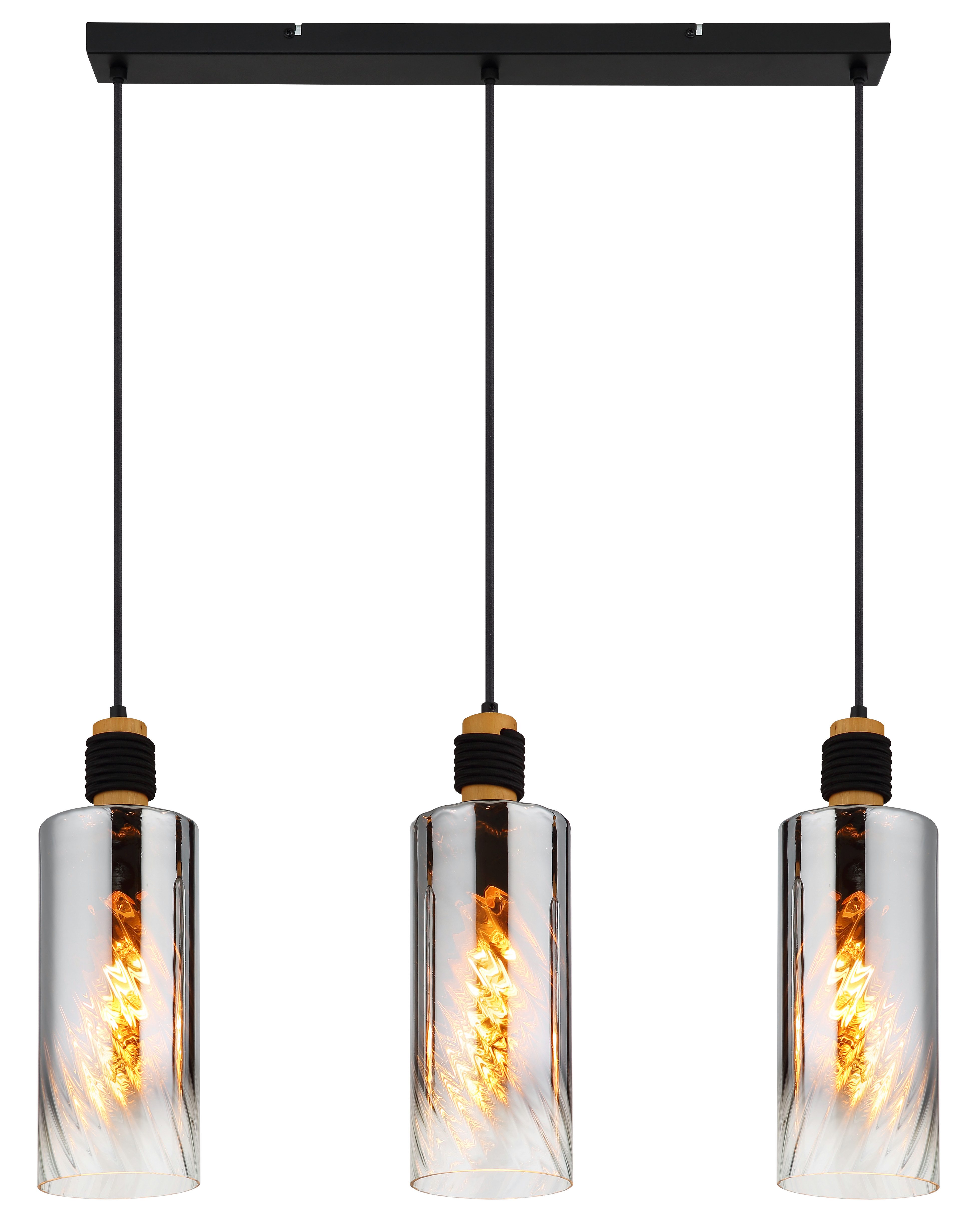 GLOBO LIGHTING Hängeleuchte OSBORNE, ohne Leuchtmittel, Hängelampe Esszimmer-Leuchte Esstischleuchte Wohnzimmer