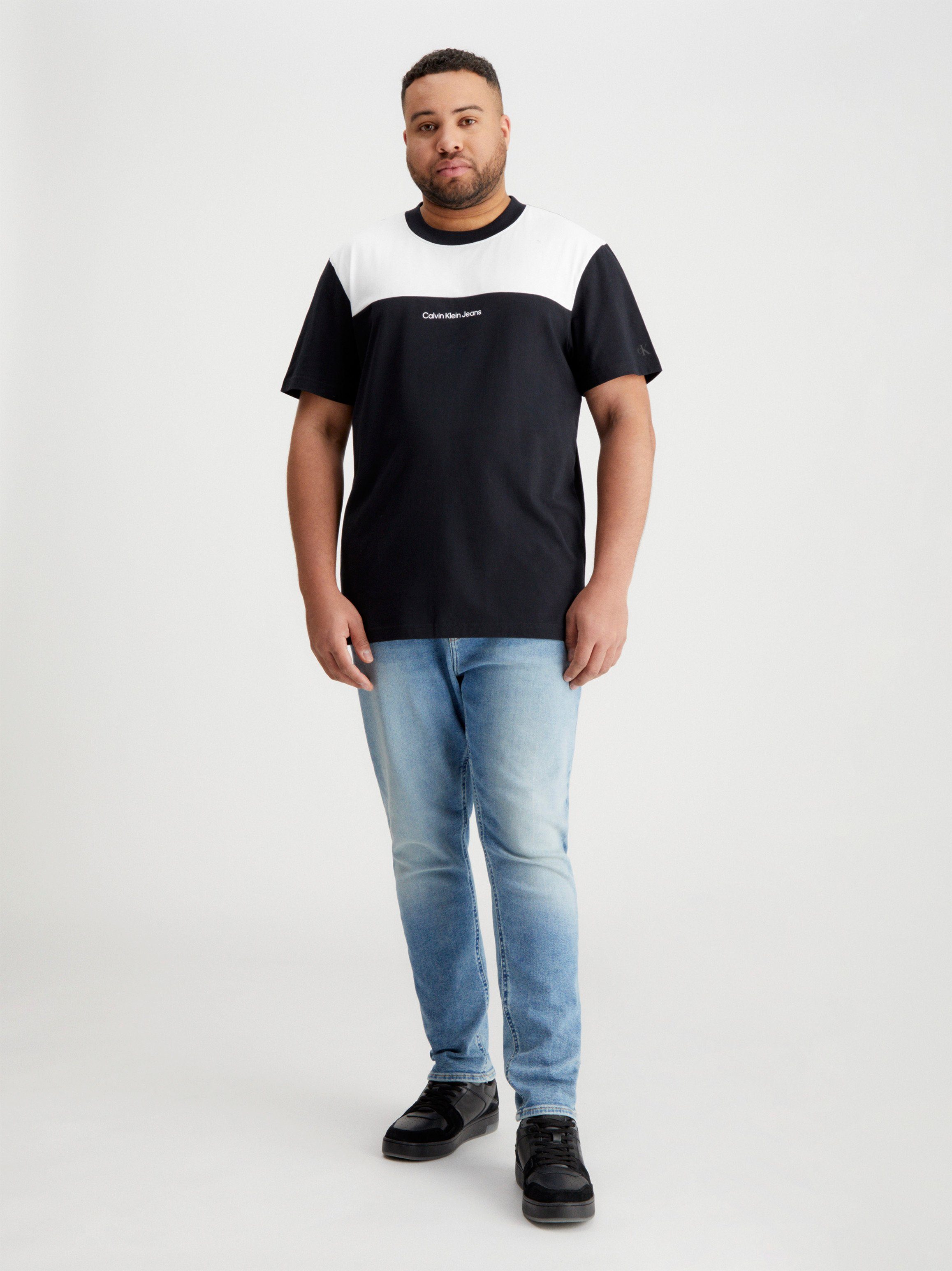 BLOCKING T-Shirt PLUS T-SHIRT Klein Plus Jeans Calvin