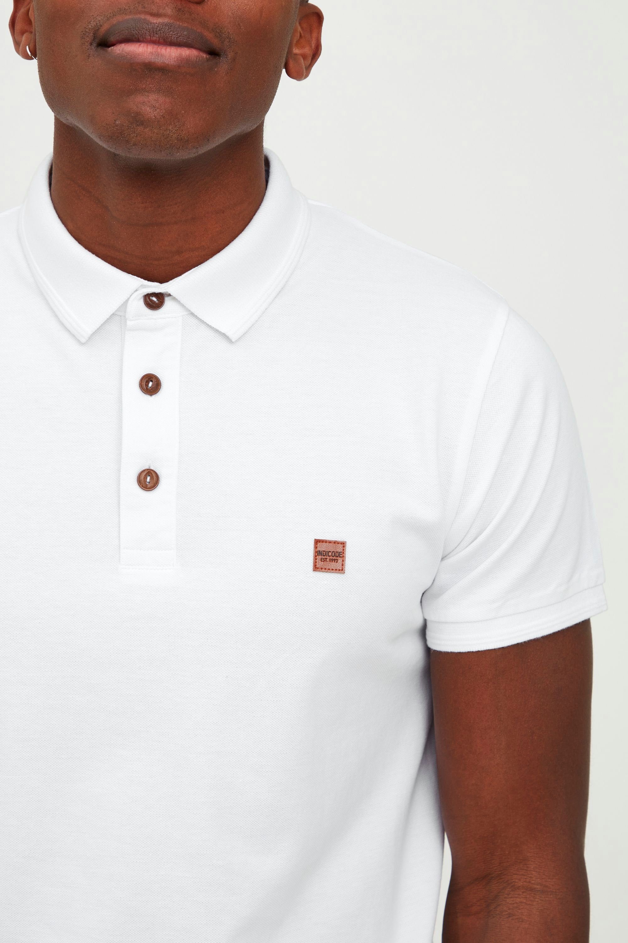 Off-White Poloshirt klassischen Indicode IDFletcher (002) Poloshirt im Schnitt