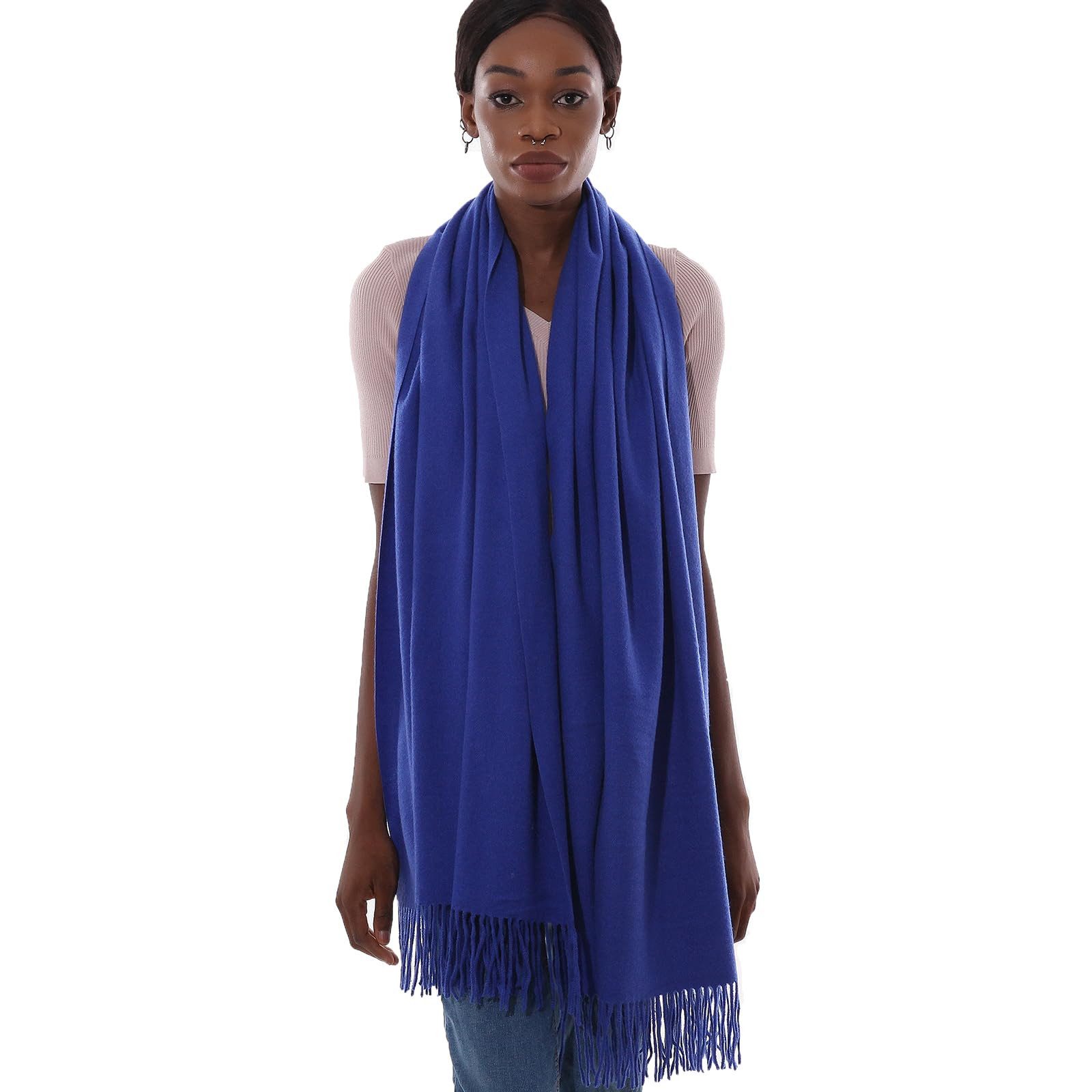 Cachito Modeschal Damen Schultertuch Abendkleid festlich Schal, mit quasten/fransen, Tücher für abendkleid Stola Scarf Winterschal
