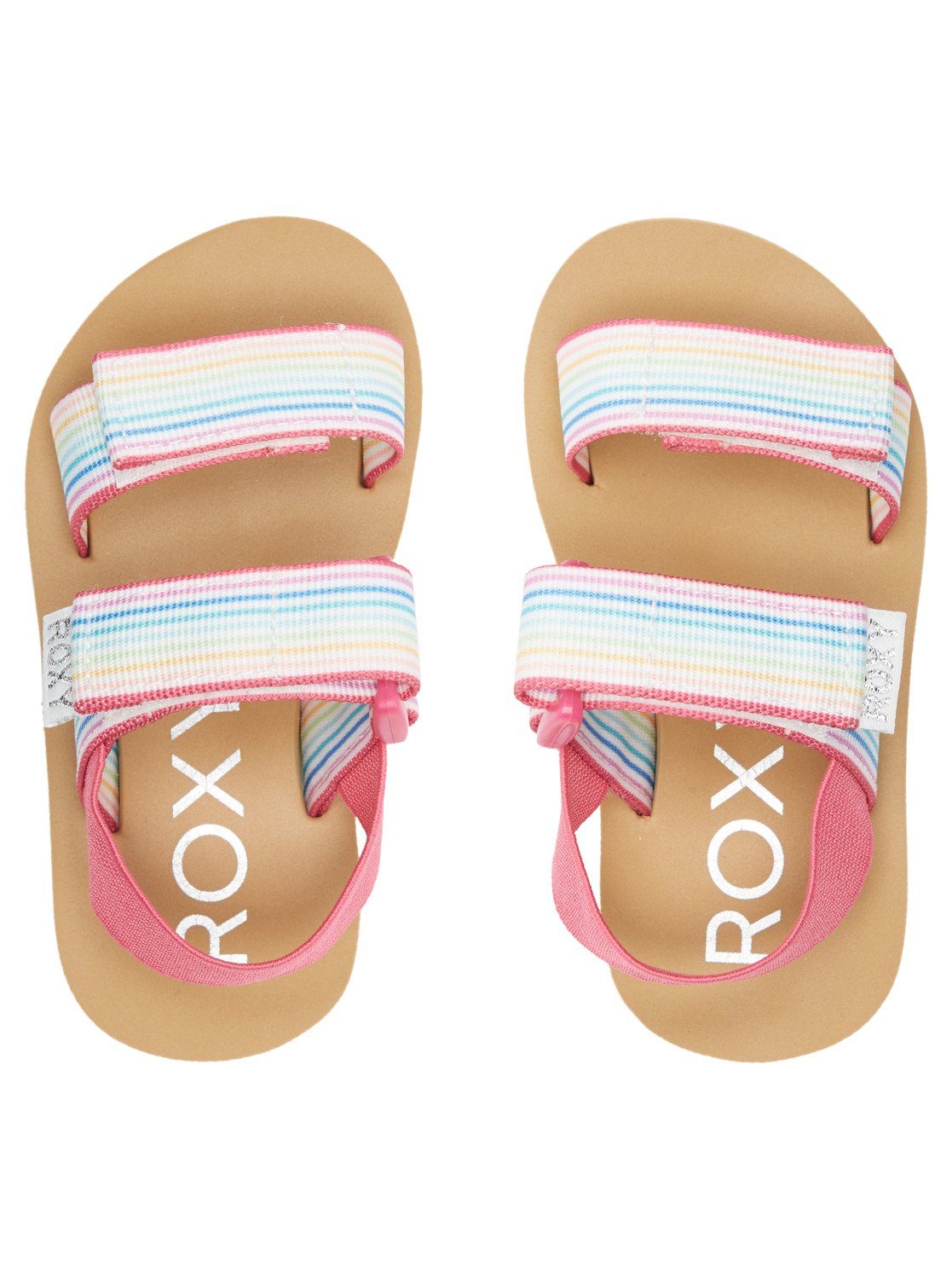 Roxy White/Pink/Multi Roxy Cage Sandale