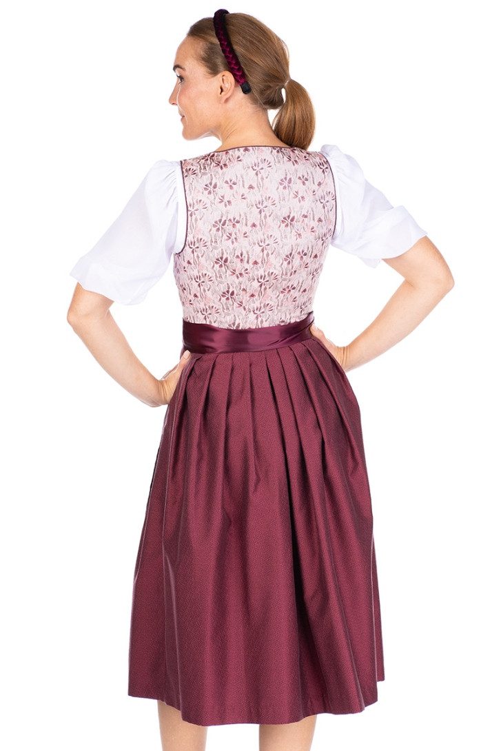MarJo Dirndl Midi Dirndl 2tlg. - AIDHAUSEN - blush/granatapfel – Bild 5 von 5
