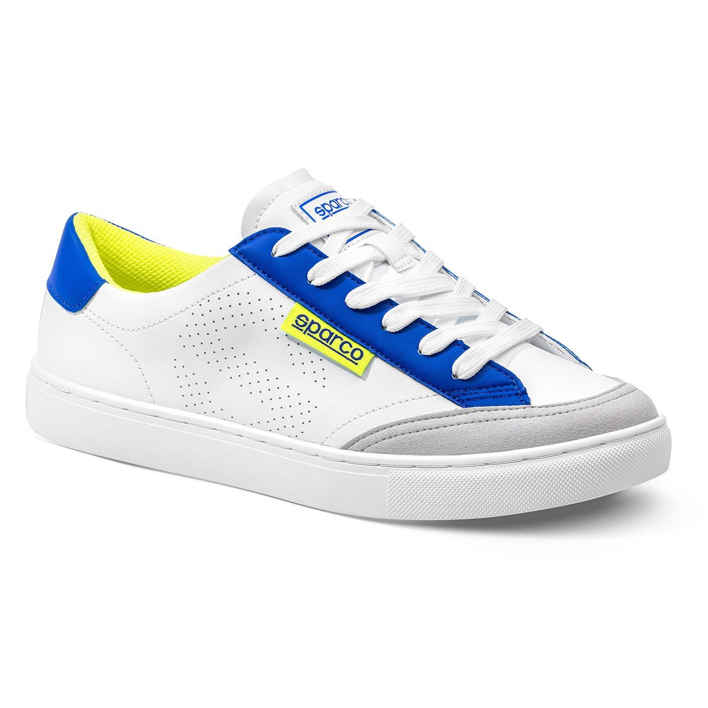 sparco Sparco S-Time Freizeitschuh, weiß/blau/gelb S-Time Berufsschuh