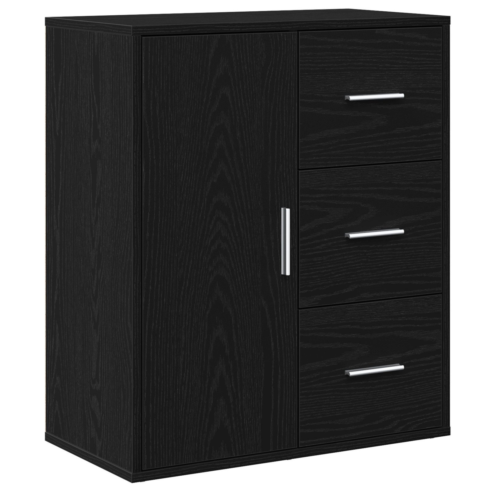 vidaXL Sideboard Sideboard Schwarze Eiche 60 günstig online kaufen
