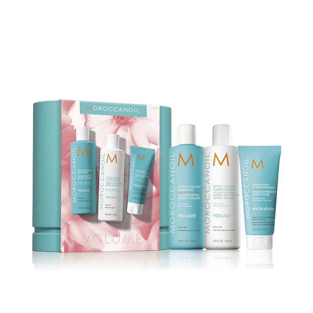 moroccanoil Haarshampoo SHAMPOO-SET EXTRA VOLUME 3-tlg