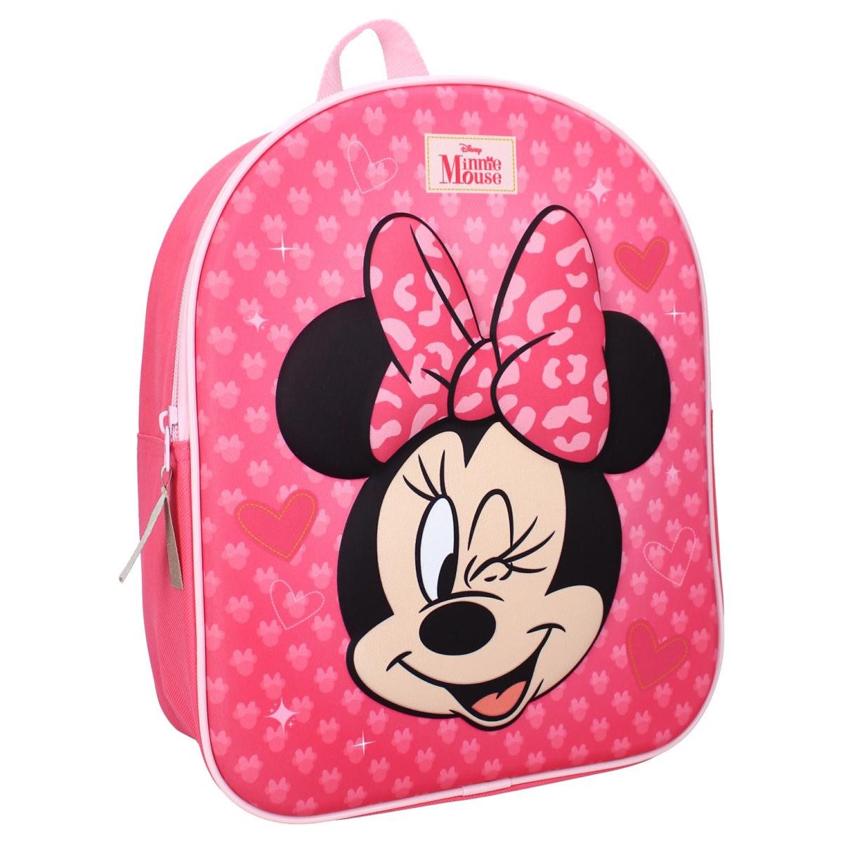 Kinderrucksack 3D Kinderrucksack Minnie Mouse Never Stop Laughing