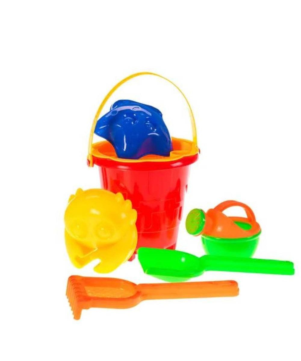 Sandform-Set Toy Place Sandspielzeug 6-teilig Mini, (Set, 6-tlg., Sandspielzeug), Für Spass im Sandkasten